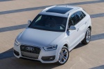 2015 Audi Q3 2.0T in Cortina White - Static Front Left Top View